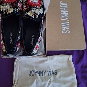 Johnny Was Embroidered Shoes size 9.5